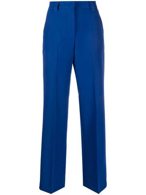LIU JO hight-waist straight-leg trousers - Blue