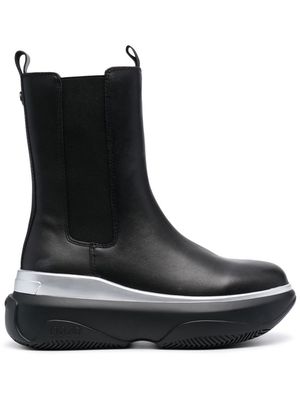 LIU JO June leather boots - Black