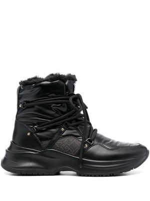 LIU JO lace-up ankle boots - Black
