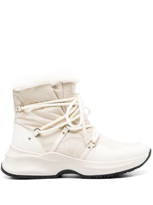 LIU JO Lily lace-up ankle boots - Neutrals