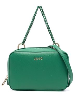 LIU JO logo-plaque shoulder bag - Green