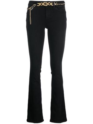 LIU JO low-rise bootcut jeans - Black