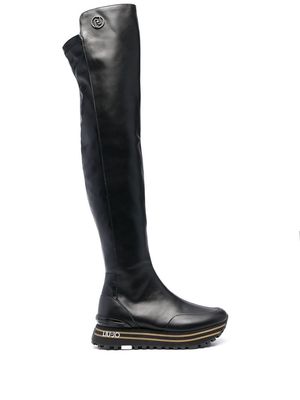 LIU JO Maxi Wonder 27 thigh boots - Black