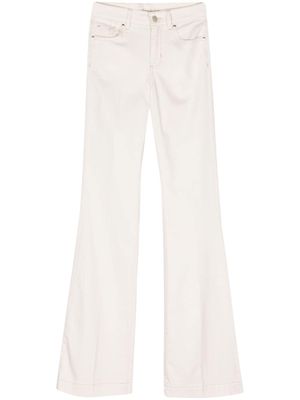 LIU JO mid-rise flared jeans - Neutrals