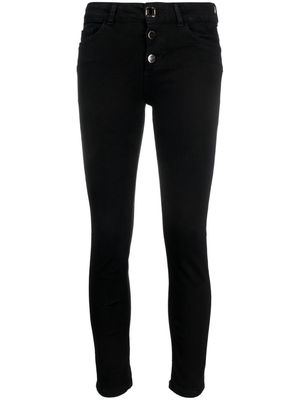 LIU JO mid-rise skinny-cut jeans - Black