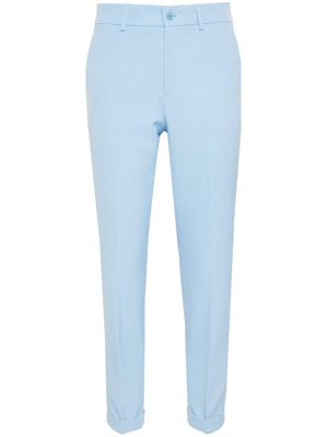 LIU JO mid-rise slim-cut trousers - Blue