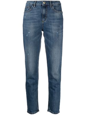 LIU JO mid-rise tapered jeans - Blue