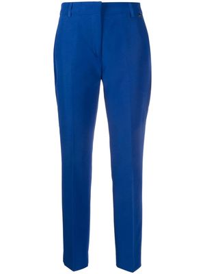 LIU JO mid-rise tapered-leg trousers - Blue