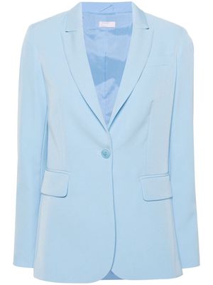 LIU JO peak-lapel single-breasted blazer - Blue