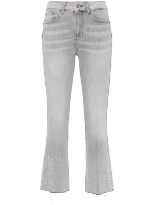 LIU JO Princess high-rise boot-cut jeans - Grey