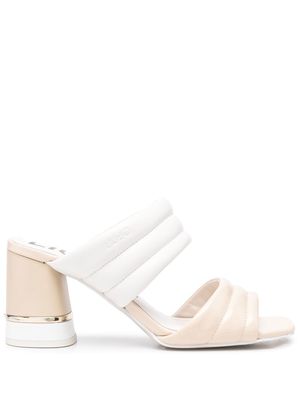 LIU JO quilted leather mules - Neutrals