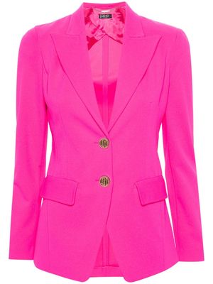 LIU JO single-breasted crepe blazer - Pink