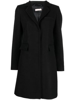 LIU JO single-breasted tailored coat - Black