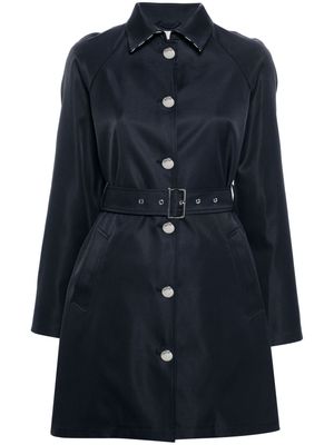 LIU JO single-breasted trench coat - Blue