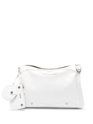 LIU JO Sisik crinkled shoulder bag - White