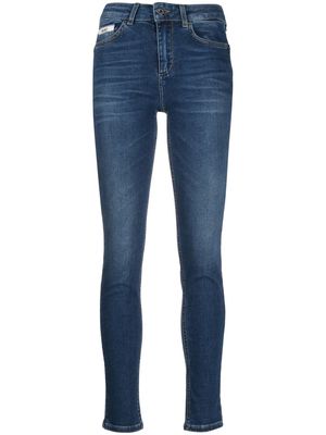 LIU JO skinny-cut high-waist jeans - Blue