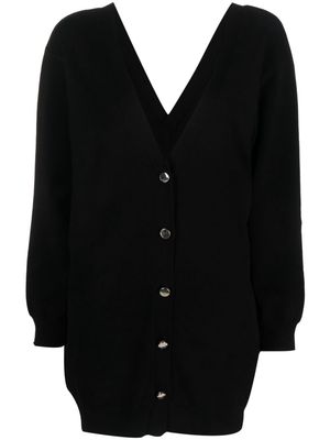 LIU JO V-neck buttoned cardigan - Black