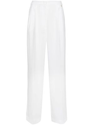 LIU JO wide-leg tailored trousers - White