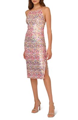 LIV FOSTER Sequin Cocktail Dress in Multi 