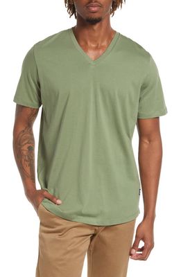 LIVE LIVE V-Neck Pima Cotton T-Shirt in Greenpoint