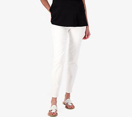 Liverpool Gia Glider Ankle Skinny Jean- Bright White