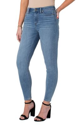 Liverpool Los Angeles Abby High Waist Ankle Skinny Jeans in Scenic