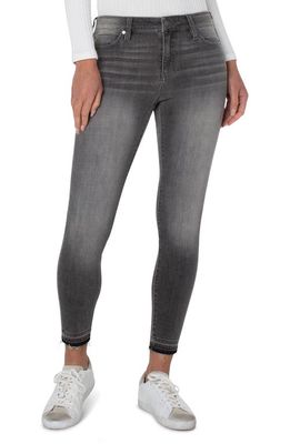 Liverpool Los Angeles Abby Release Hem Ankle Skinny Jeans in Point Dunne