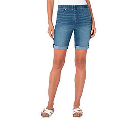 Liverpool Los Angeles Chloe Pull-On Bermuda Sho t Eco Stretch