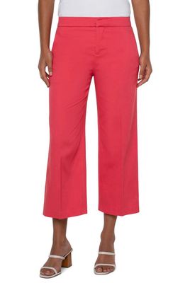Liverpool Los Angeles Crop Kick Flare Trousers in Watermelon