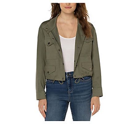 Liverpool Los Angeles Cropped Cargo Jacket