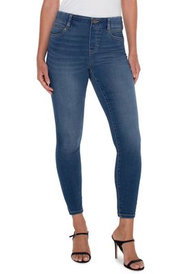 Liverpool Los Angeles Gia Forever Fit Pull-On Ankle Skinny Jeans in Santa Ynez