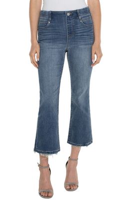 Liverpool Los Angeles Gia Glider Crop Flare Jeans in Mahaska