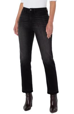 Liverpool Los Angeles Kennedy High Waist Straight Leg Jeans in Harlan