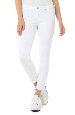 Liverpool Los Angeles Liverpool Abby Ankle Skinny Jeans in Bright White
