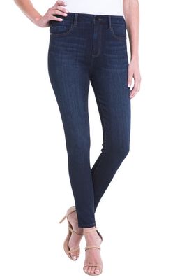 Liverpool Los Angeles Liverpool Abby High Waist Ankle Skinny Jeans in Dunmore Dark