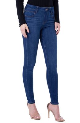 Liverpool Los Angeles Liverpool Gia Glider Pull-On Skinny Jeans in Elysian Dark
