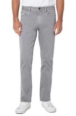 Liverpool Los Angeles Liverpool Regent Relaxed Straight Leg Jeans in Ash Grey