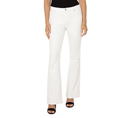 Liverpool Los Angeles Lucy Boot Cut Bone White