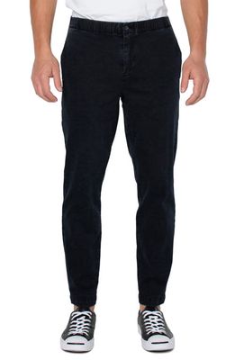 Liverpool Los Angeles Modern Off Duty Chino Pants in Black