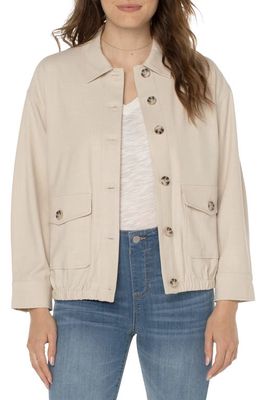 Liverpool Los Angeles Trench Jacket in Dusty Tan