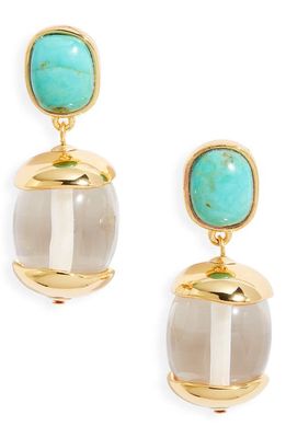 Lizzie Fortunato Turquoise Canyon Earrings in Multi