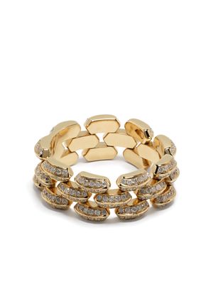 Lizzie Mandler Fine Jewelry 18kt yellow gold Cleo diamond ring