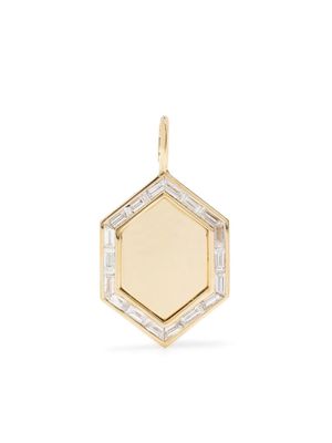 Lizzie Mandler Fine Jewelry 18kt yellow gold diamond charm