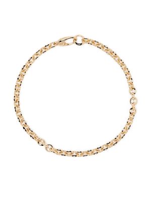 Lizzie Mandler Fine Jewelry 18kt yellow gold micro chain bracelet