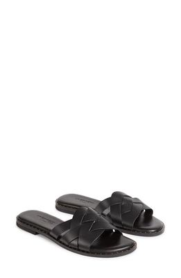 LK Bennett Amara Slide Sandal in Black 