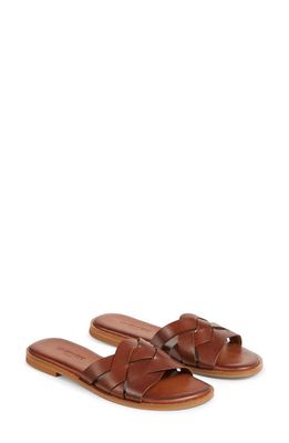 LK Bennett Amara Slide Sandal in Tan 