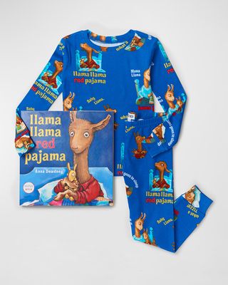 Llama Llama Pajama And Book Set, Size 2-6
