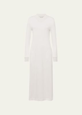 Loane Long-Sleeve Cotton Nightgown
