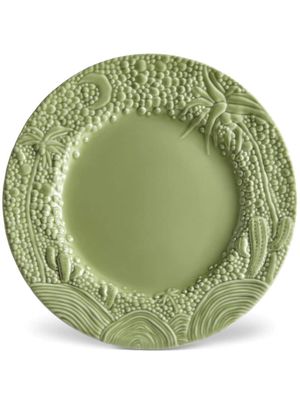 L'Objet x Haas Brothers Mojave Desert charger plate - Green