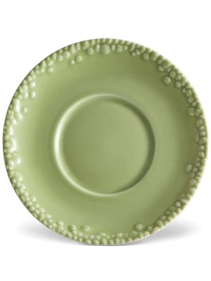 L'Objet x Haas Brothers Mojave saucer plate - Green